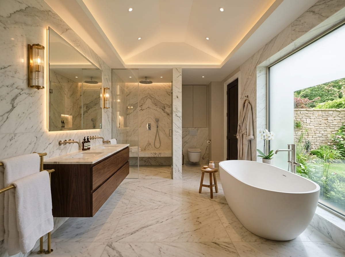 Custom Bathroom Renovation in Charlotte